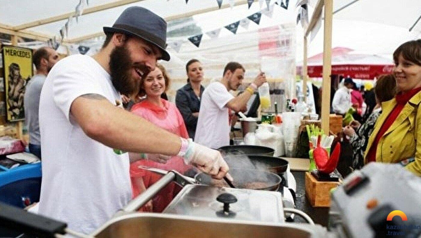 Chef's Point gastronomic festival in Atyrau